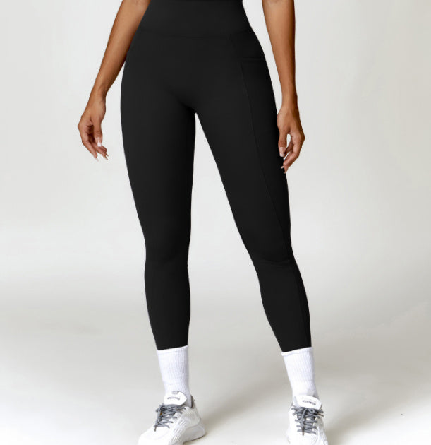 Two Tone Halter Sports Bra & Leggings Set