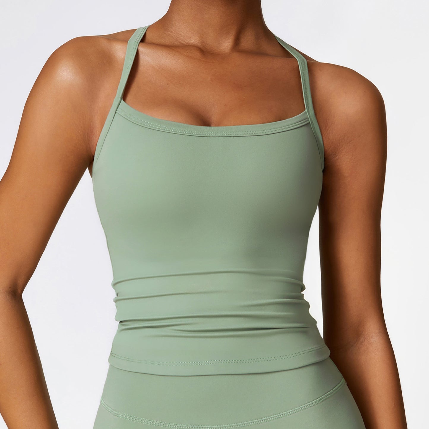Lightweight Cropped Tank Top