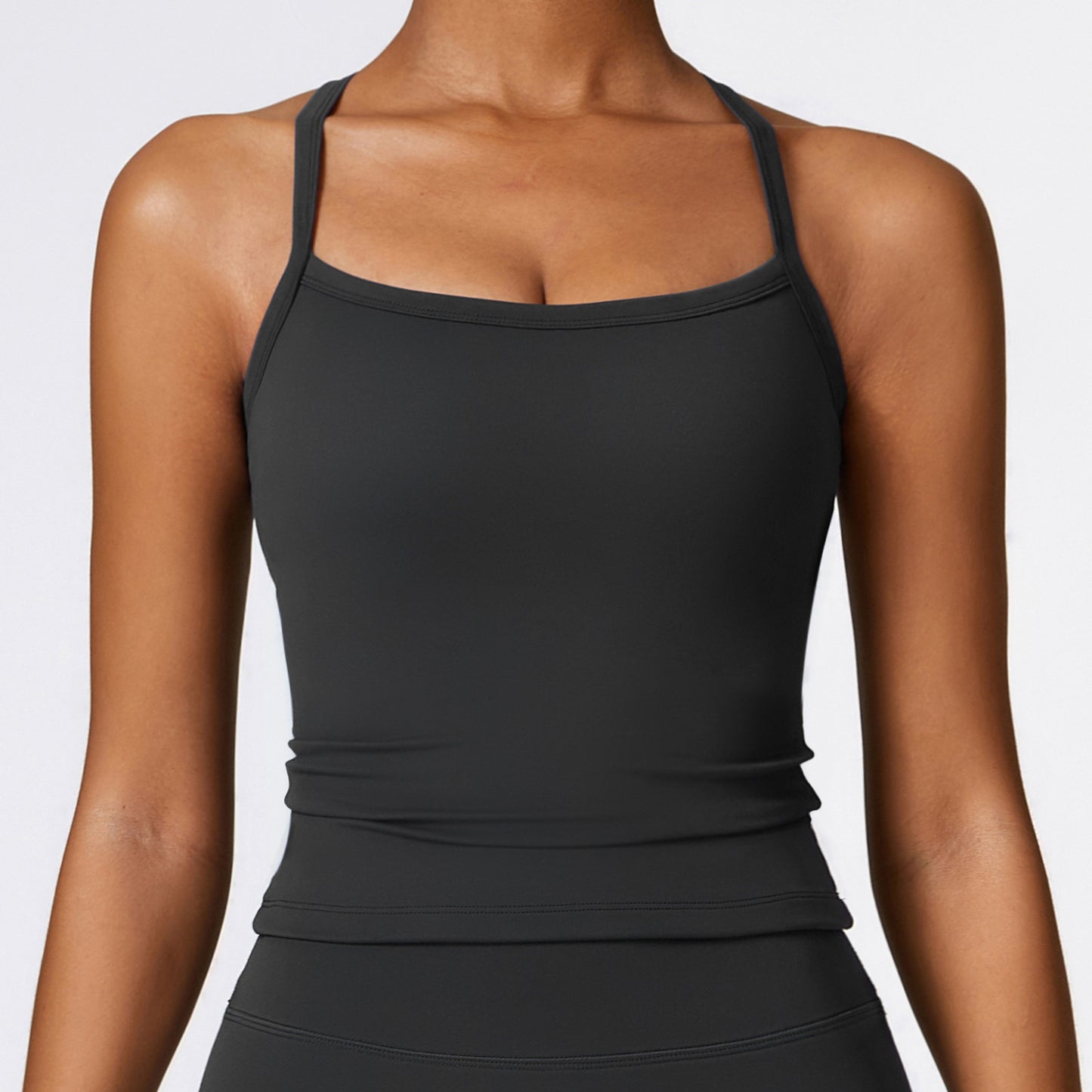 Lightweight Cropped Tank Top