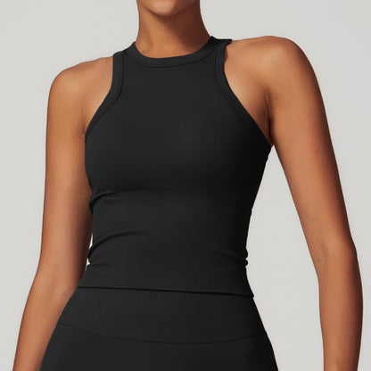 Lightweight High Halter Neck Tank